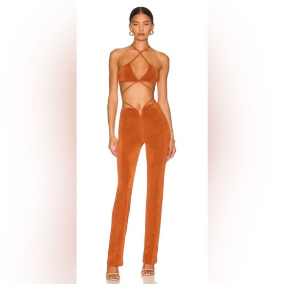 NWT superdown Irene Strappy Pant Set  Size S - Picture 1 of 15
